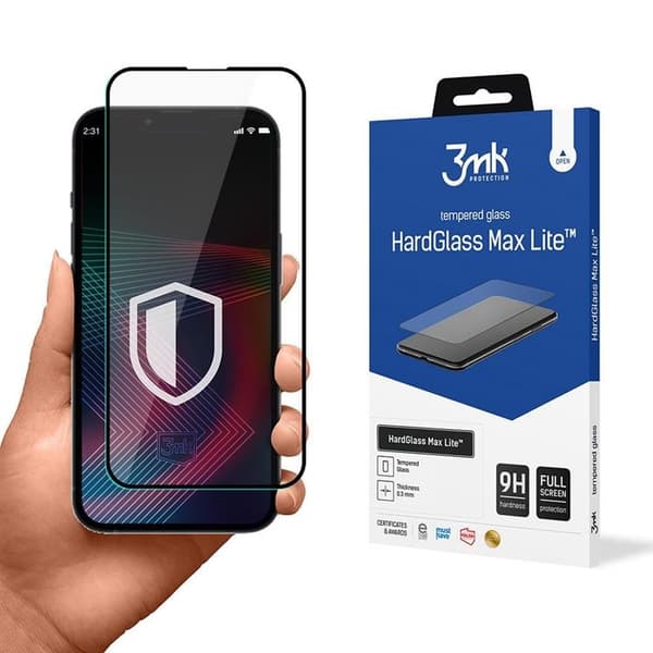 3mk iPhone 14 Plus/13 Pro Max Hærdet Glas Skærmbeskytter Max Lite Transparent