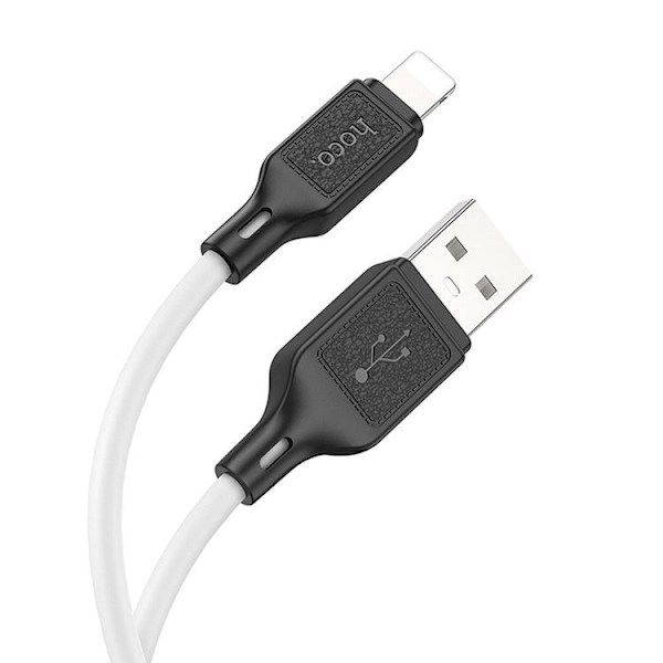 HOCO USB-A til Lightning 1m Kabel 2.4A X90 - Hvid