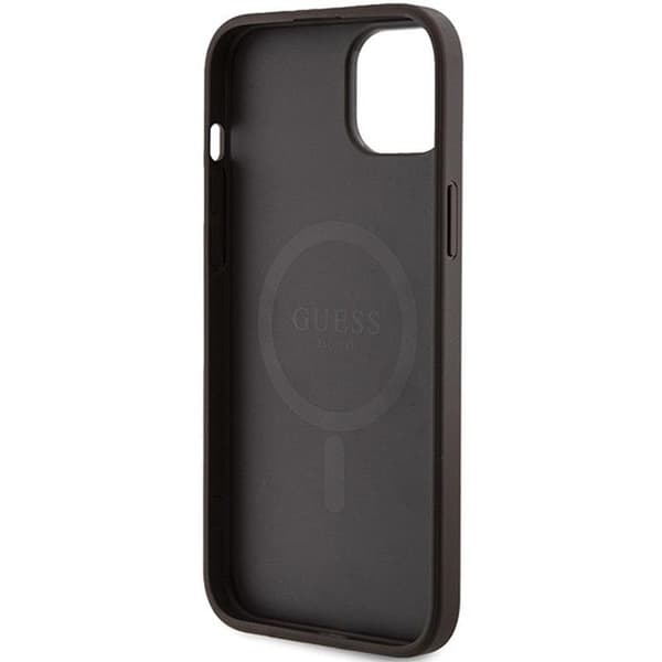 Guess iPhone 14 -puhelimen kuori Magsafe 4G Classic Brun