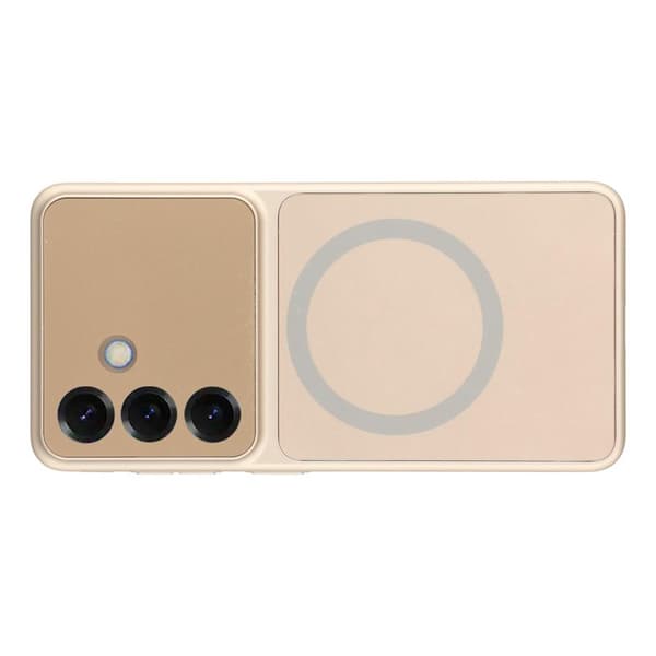 Mobilskal för Samsung Galaxy S26 Plus Magnetiskt PC - Titan Guld