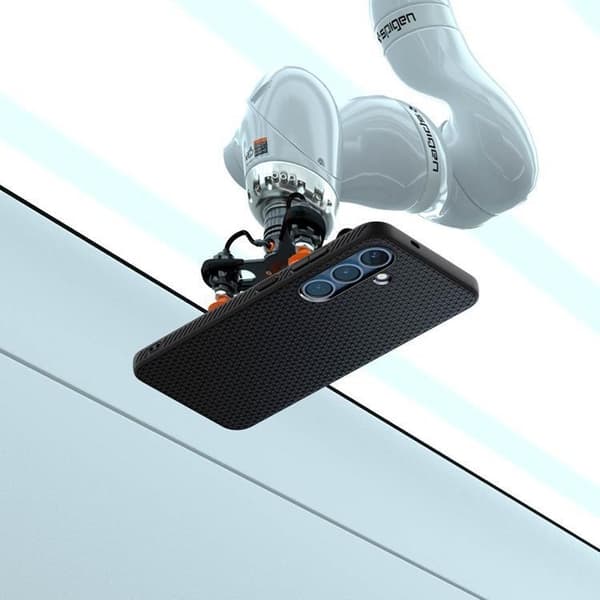 Spigen telefontaske til Galaxy S25 Liquid Air - Mat Sort Svart