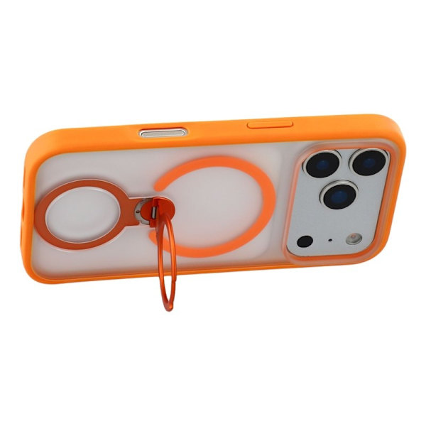 X-LEVEL Mobilskal till iPhone 17 Pro Max med Rotating Kickstand Orange