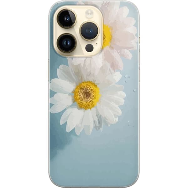 Taske til Apple iPhone 14 Pro med sommerblomster