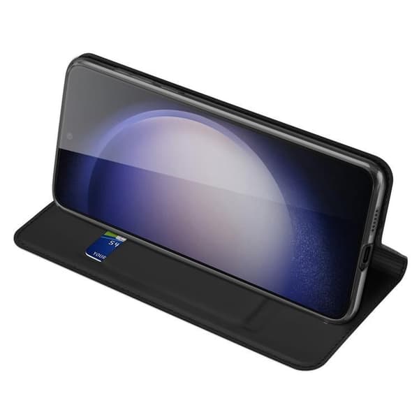 Dux Ducis Galaxy S24 Pungetui Skin Pro med Flap - Sort Black