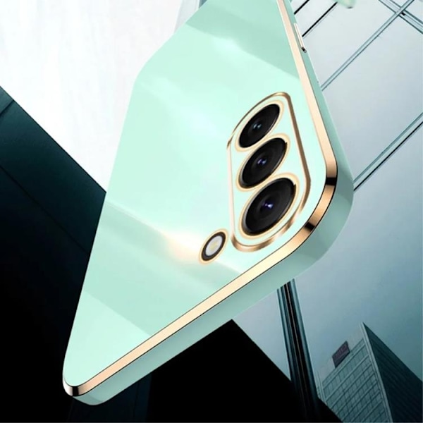 Galaxy S24 Plus Mobilskal Electroplating - Vit