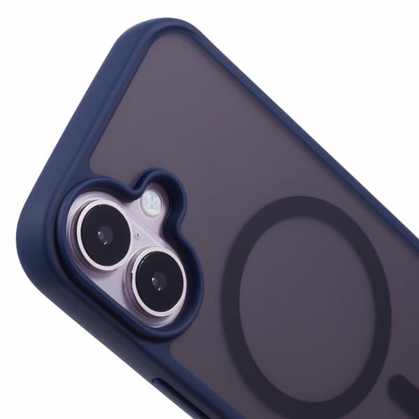 X-LEVEL Mobilskal till iPhone 16 MagSafe TPU+Acrylic Blå