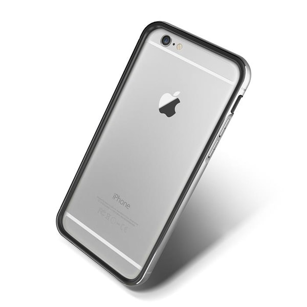 Verus Iron Bumper Skal till Apple iPhone 6(S) Plus (Silver - Sva