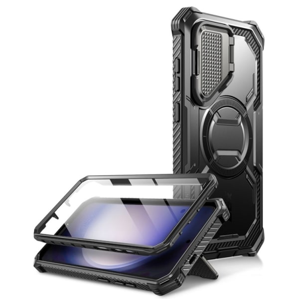 SupCase Galaxy S24 Plus mobiilikotelo Magsafe Armorbox - musta