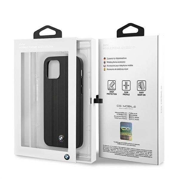 BMW Signature Dækmærker Skal iPhone 12 Mini - Sort Black