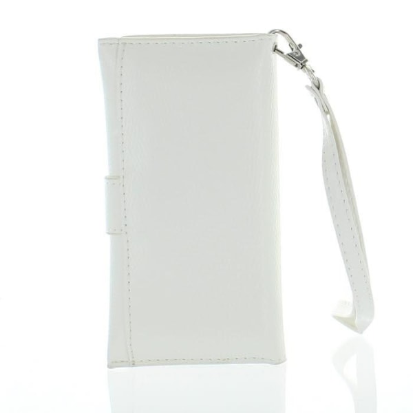 Universal mobiltelefon taske med håndstrop (hvid) White