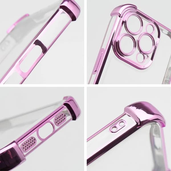 Telefontaske til Galaxy S25 Edge Antishock Electro - Lilla Lila