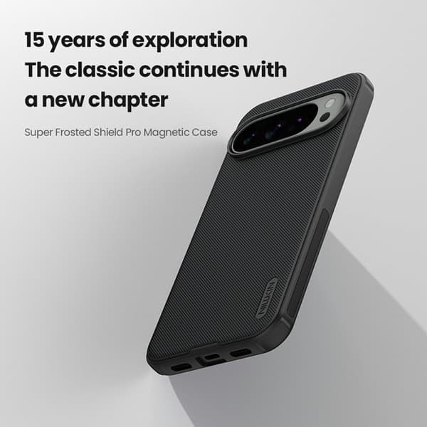 NILLKIN Frosted Shield Pro Mobilskal för Google Pixel 10 Pro XL - Svart