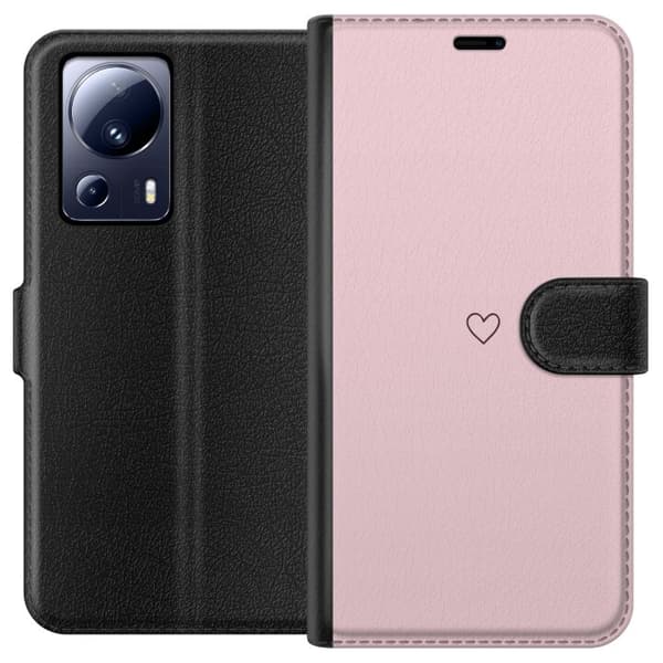 Pungcover til Xiaomi 13 Lite med Lille Hjerte