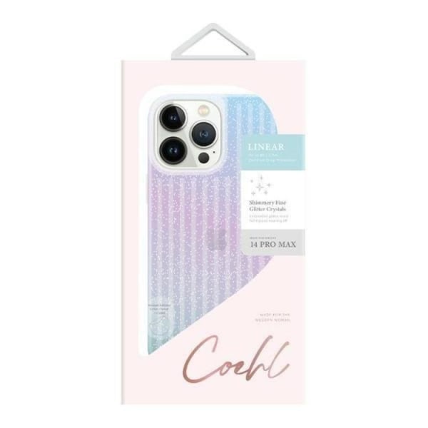 UNIQ iPhone 14 Pro Cover Coehl Linear - Stardust