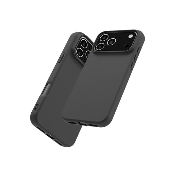 Mobilskal till iPhone 17 Pro Max Soft Matte - Svart Svart