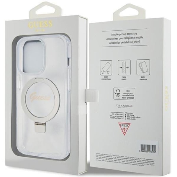 Guess iPhone 15 Pro Max Mobilskal Magsafe Script Glitter