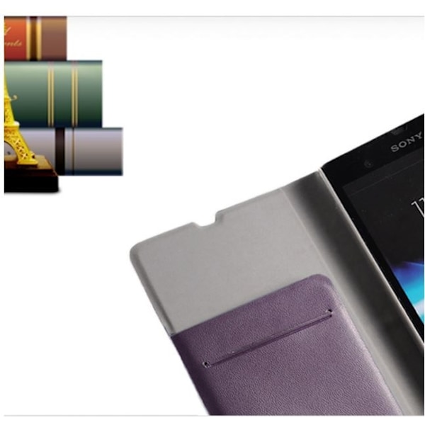 BASEUS Diary  väska till Sony Xperia Z  (Vit) Vit