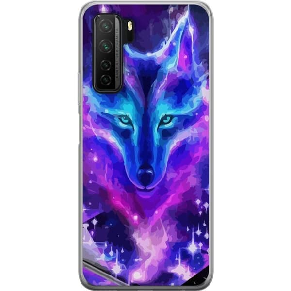 Mobilskal till Huawei P40 lite 5G med Neon Varg