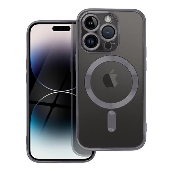 Telefontaske til iPhone 14 Pro MagSafe Electro Mag - Sort Black