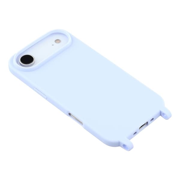 Mobilskal till iPhone Air TPU med Hål för Rem - Blå Blå