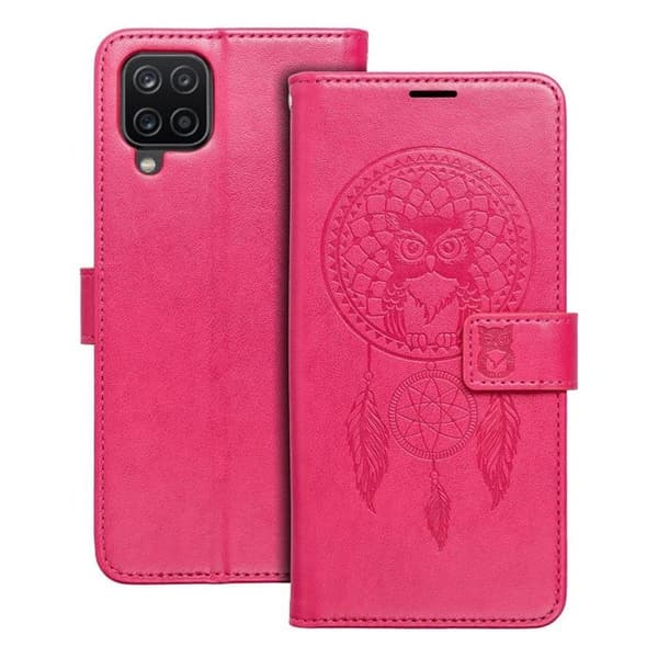 Galaxy A12/M12 Plånboksfodral Mezzo - Magenta Magenta