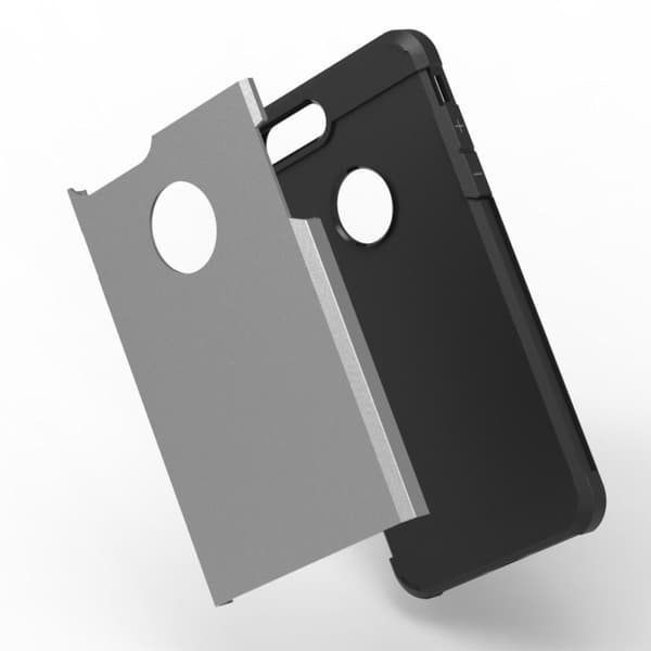 Slim Armor Mobilskal til Apple iPhone 7 Plus - Grå Grey