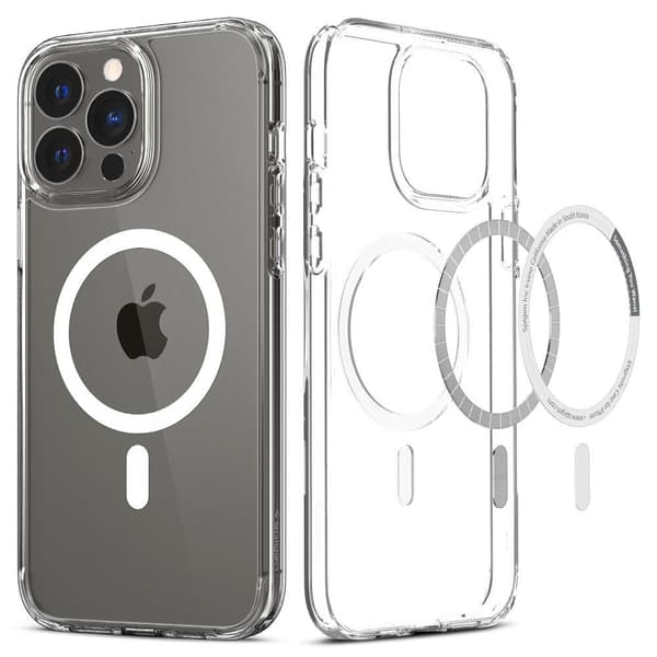 Spigen Ultra Hybrid Magsafe iPhone 13 Pro Max - Valkoinen White