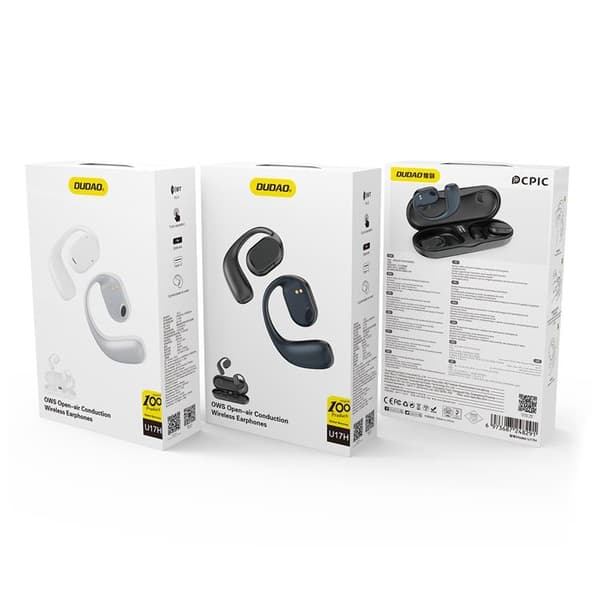 Dudao Trådløse In-Ear-høretelefoner U17H - Hvid Vit