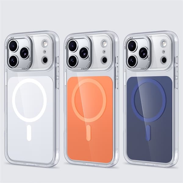 Mobilskal till iPhone 17 Pro MagSafe TPU Acrylic - Orange Orange