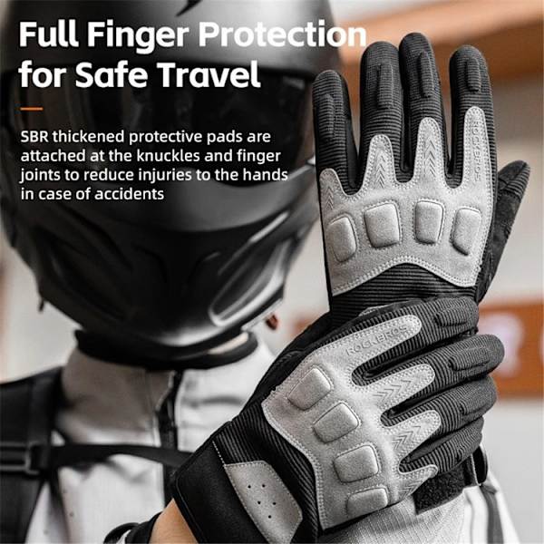 ROCKBROS Touchvantar Handskar Helfinger MT016 Brun