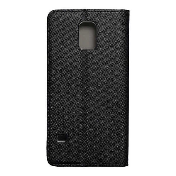 Galaxy S5 Plånboksfodral Smart Konstläder - Svart Svart