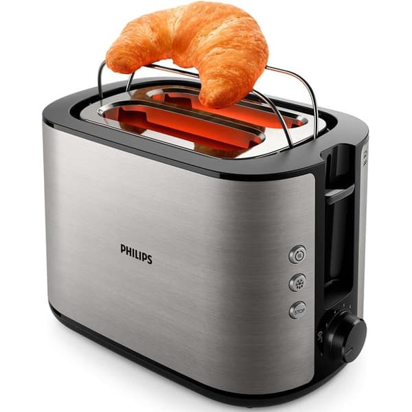 Philips Brödrost HD2650 Rostfri 2skiv Silver