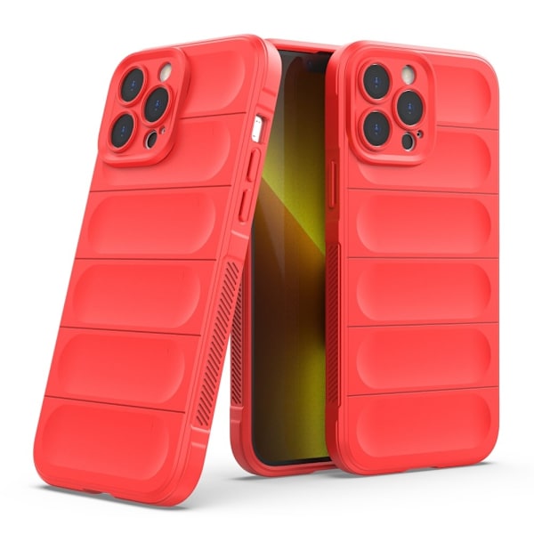 iPhone 13 Pro Skal Shockproof Rugged TPU - Röd Röd