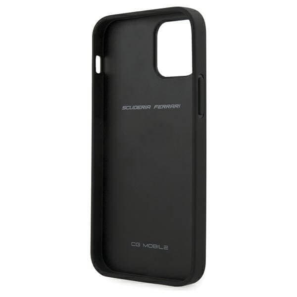 Ferrari Case iPhone 12 & 12 Pro Skal Off Track Perforated Röd Röd