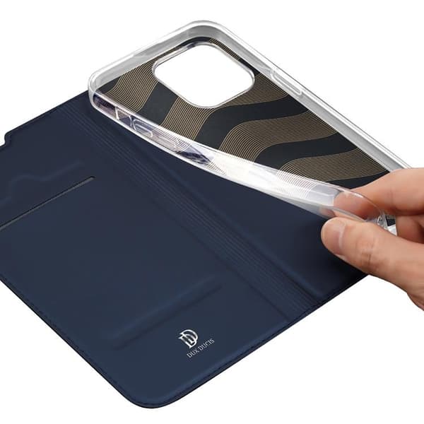 Dux Ducis iPhone 14 Pro mobilcover Skin Series Holster - Blå Blå