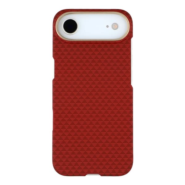Mobilskal till iPhone Air MagSafe Carbon Fiber Röd