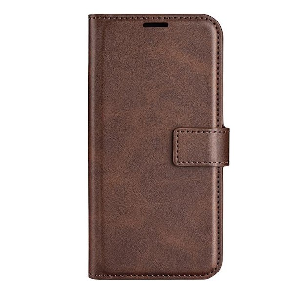 Sony Xperia 10 IV Plånboksfodral Flip Folio - Mörkbrun