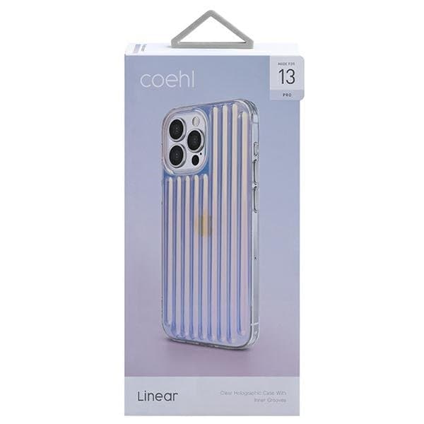 UNIQ Coehl Linear Skal iPhone 13 / 13 Pro - Iridescent Blå