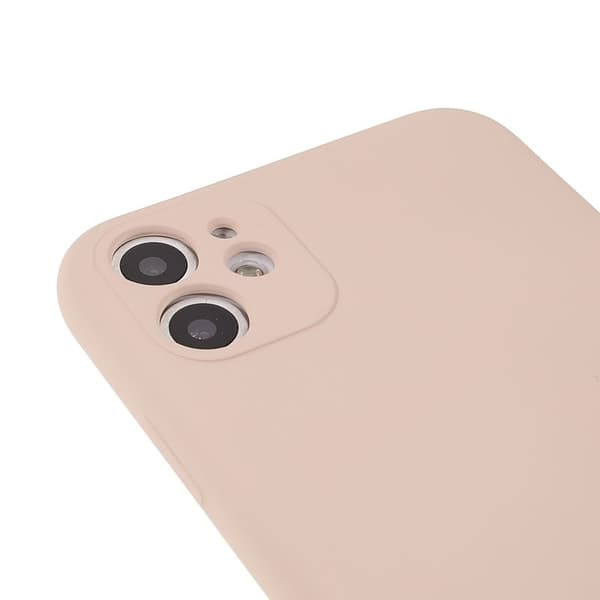 X-LEVEL Mobilskal till iPhone 11 Liquid Silicone Rosa 6.1-tum