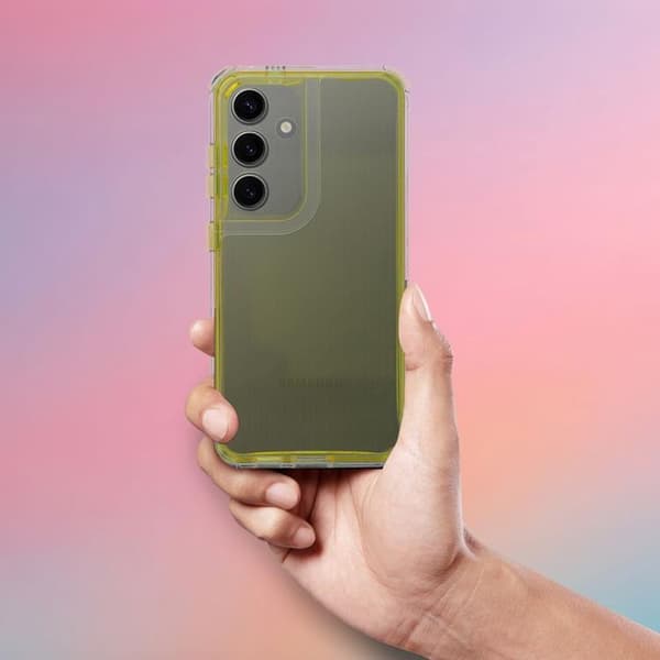 Telefontaske til Galaxy S25 Ultra Matrix Klar - Gul