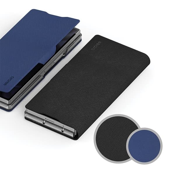 Araree Galaxy Z Fold 6 Plånboksfodral Bonnet Diary - Svart