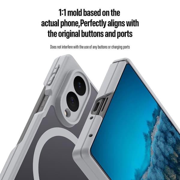 Dux Ducis Mobilskal för Galaxy Z Fold 8 Wide MagSafe Expn Serien - Grå