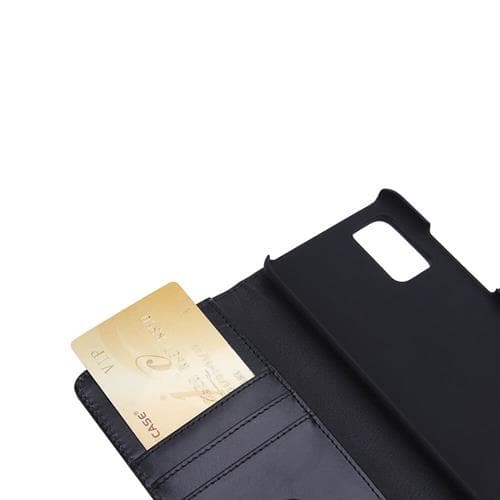 RADICOVER Säteilyltä suojaava lompakkokotelo PU Samsung S20 Plus - Musta Black