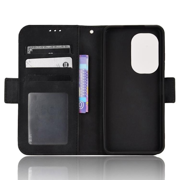 Asus Zenfone 9 Plånboksfodral PU Läder - Svart Svart
