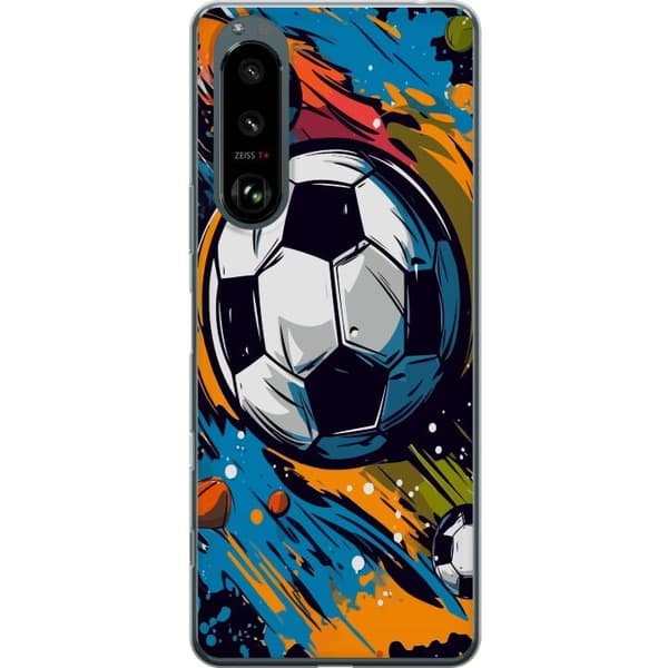 Telefontaske til Sony Xperia 5 III med fodbolde