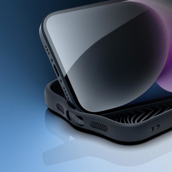 Dux Ducis iPhone 15 matkapuhelinkotelo Magsafe Aimo - musta