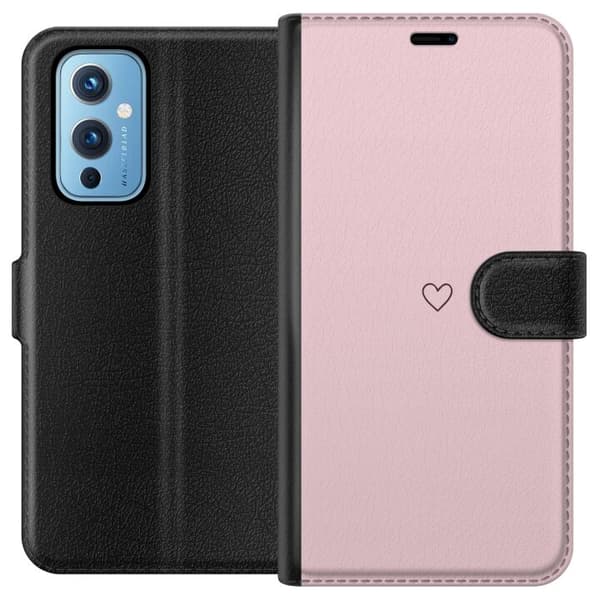 Plånboksfodral till OnePlus 9 med Litet Hjärta