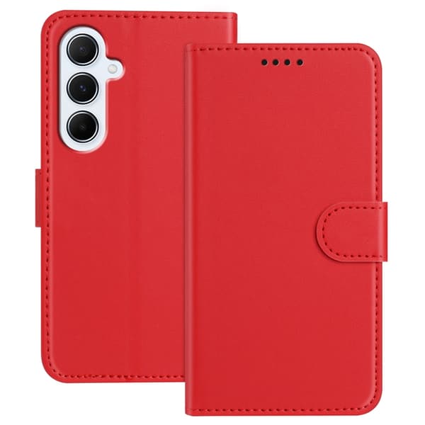 Galaxy A17 / A26 Plånboksfodral Anti Drop - Röd Röd