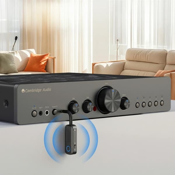 Tech-Protect Aux Adapter Bluetooth Ultraboost AU02 - Svart Svart