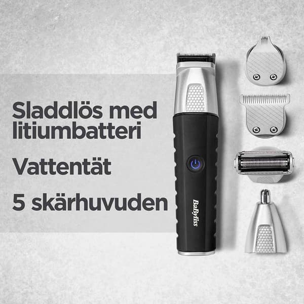Babyliss 11-i-1 Multi Trimmer Lithium Power MT812E Svart